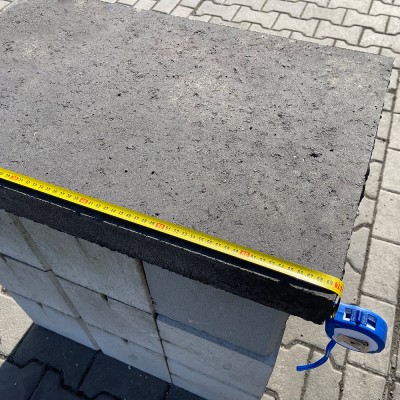 Кришка Плита декоративна 450x700 (дві колоті сторони)
