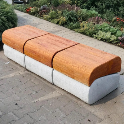 Лавка Пафо пряма без спинки (6)