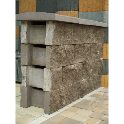 Блок декоративний незнімної опалубки (500х400х235)