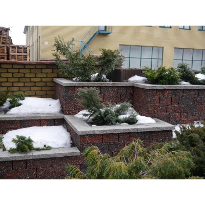 Камінь декоративний для клумби 175х200